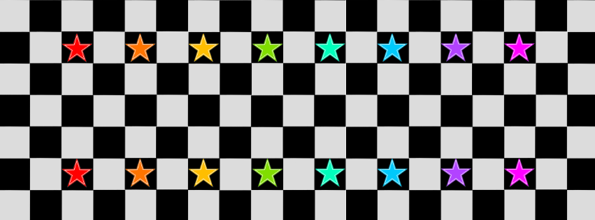 Checks with stars